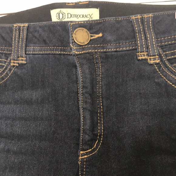 Democracy ab technology dark wash skinny jeans 14 - Picture 3 of 11